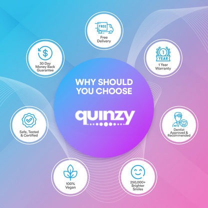 Quinzy™ Ultrasonic Teeth Cleaner