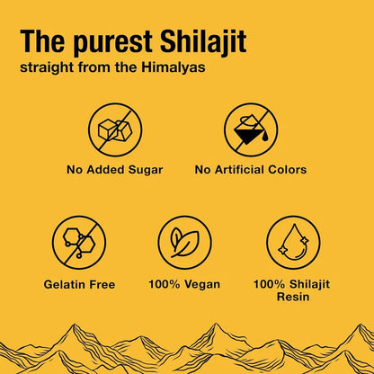 Pure Himalayan Shilajit Gummies